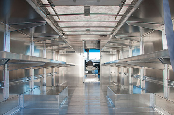 Linen Uniform Trucks at South Bay Ford Commercial